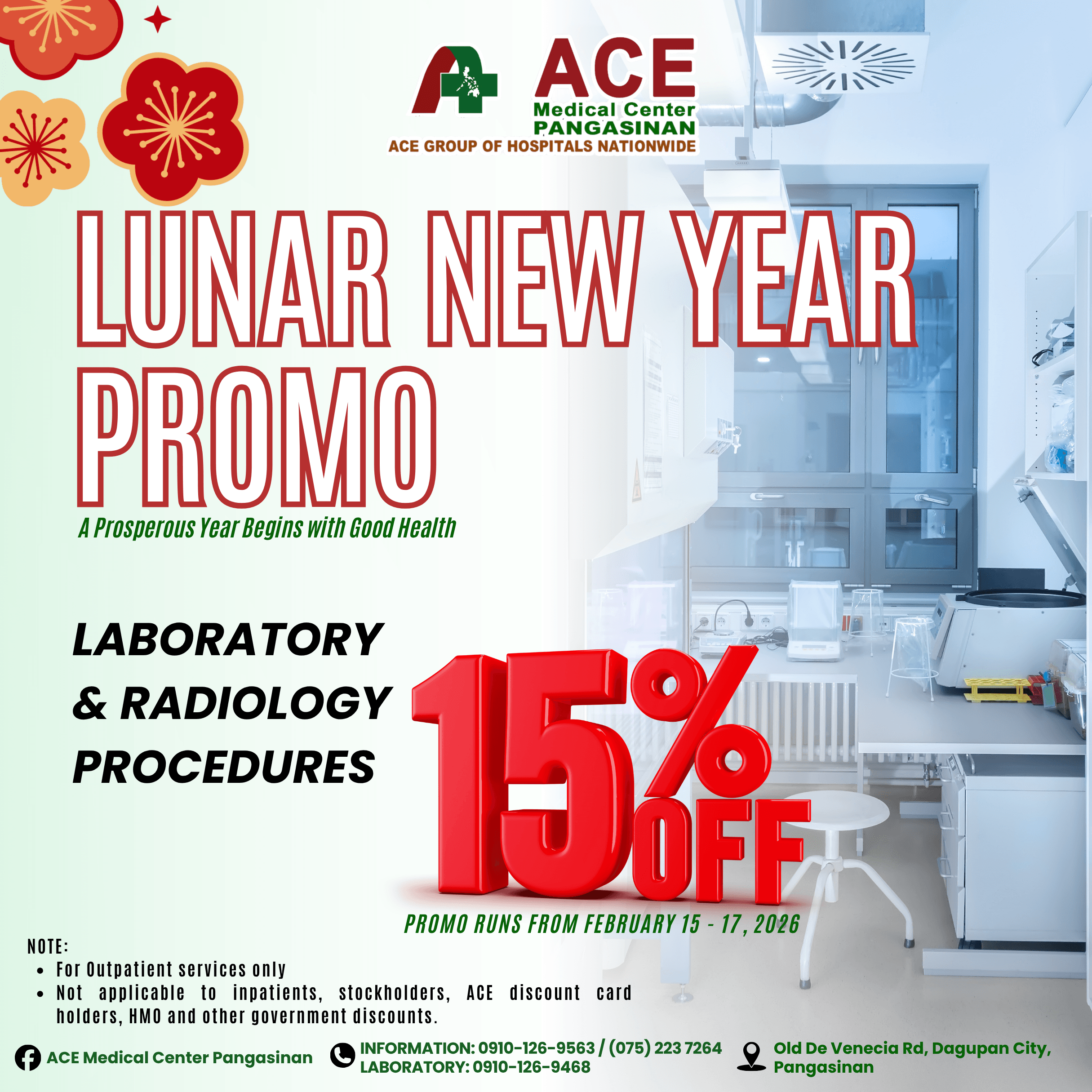 Lunar New Year Promo 2026 event poster.