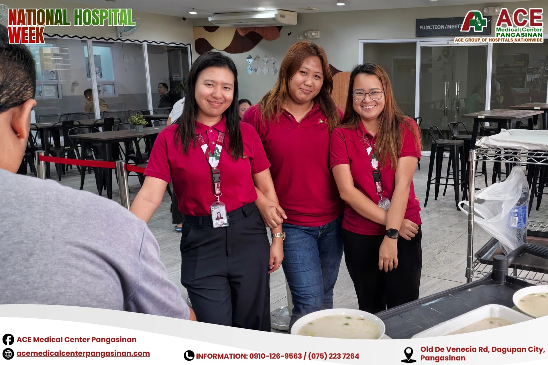 National Hospital Week event photo from ACE Medical Center Pangasinan.