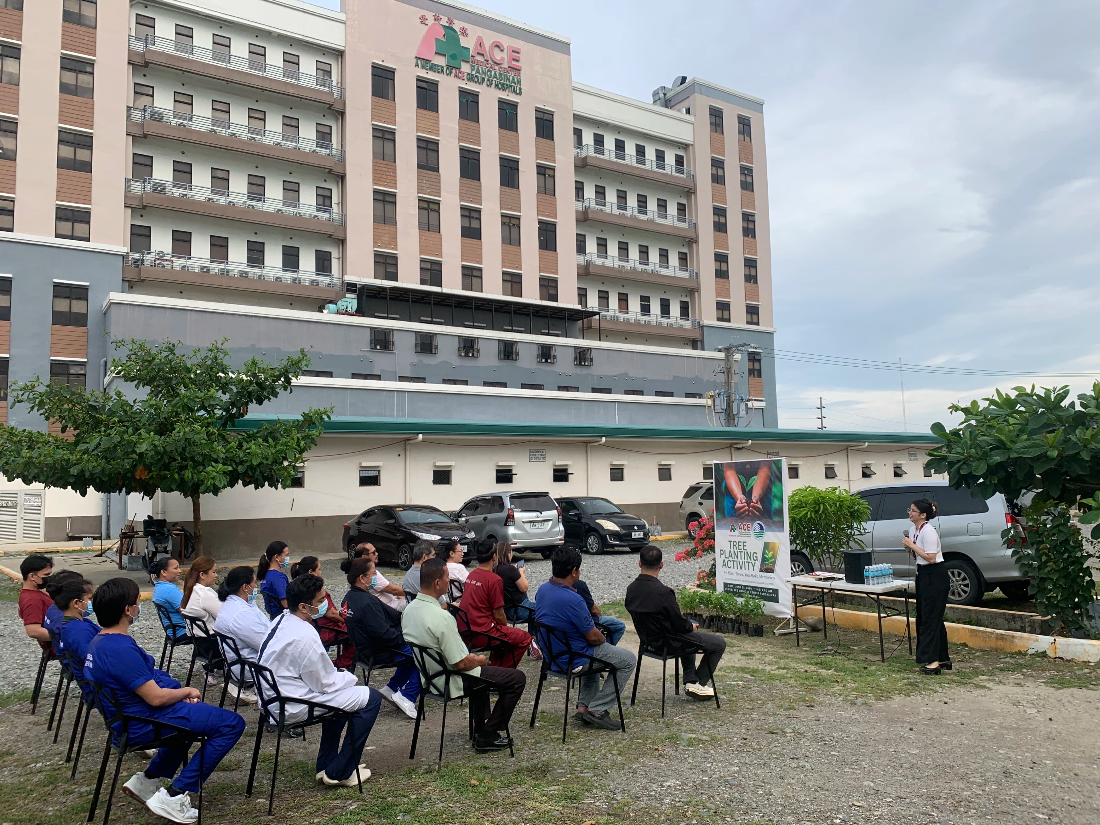 Tree Planting event photo from ACE Medical Center Pangasinan.