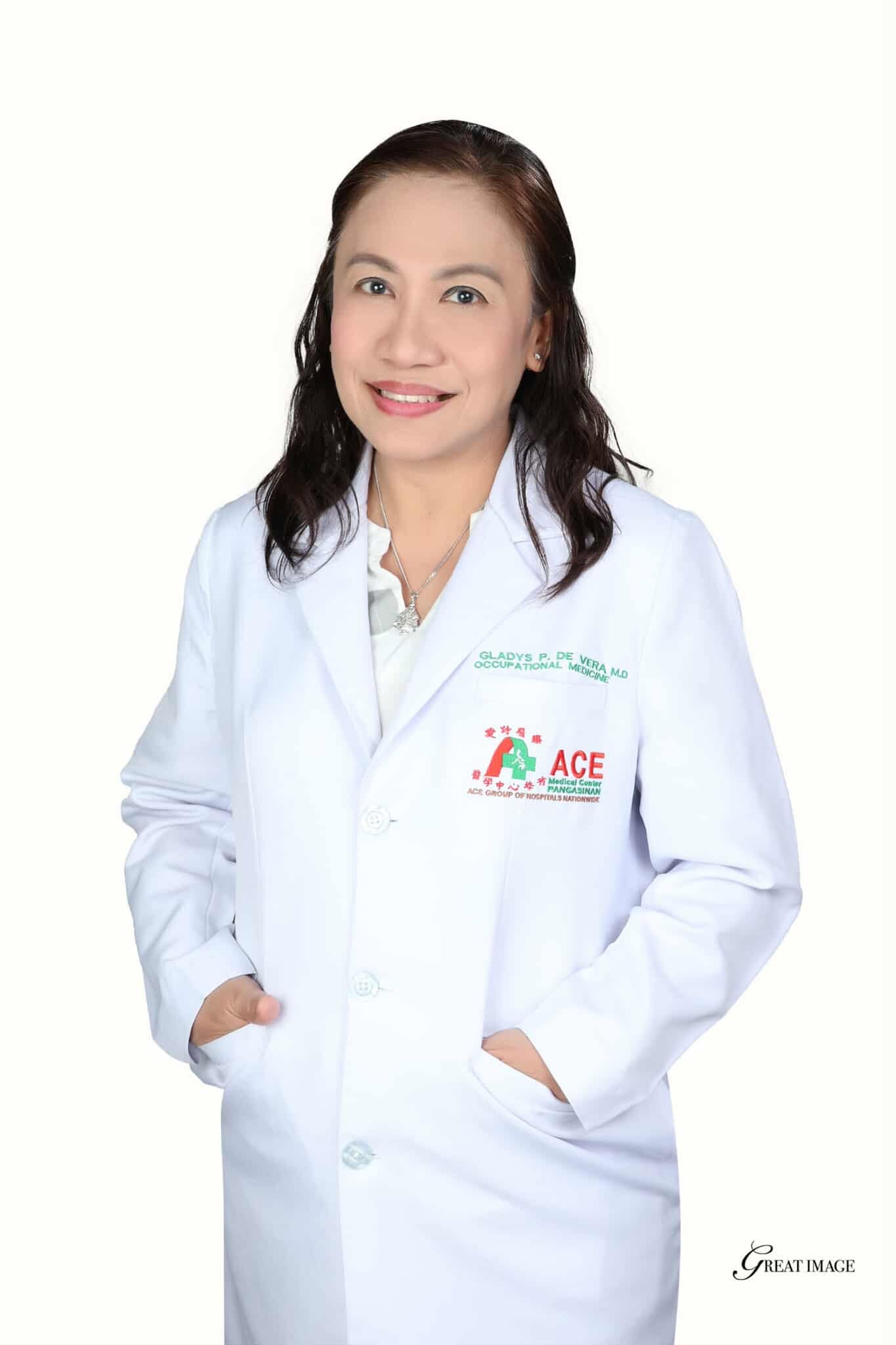 Portrait of Dr. Gladys P. De Vera.