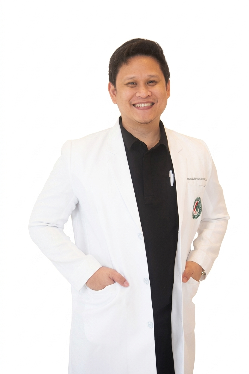 Portrait of Dr. Michael Edward R. Enriquez.