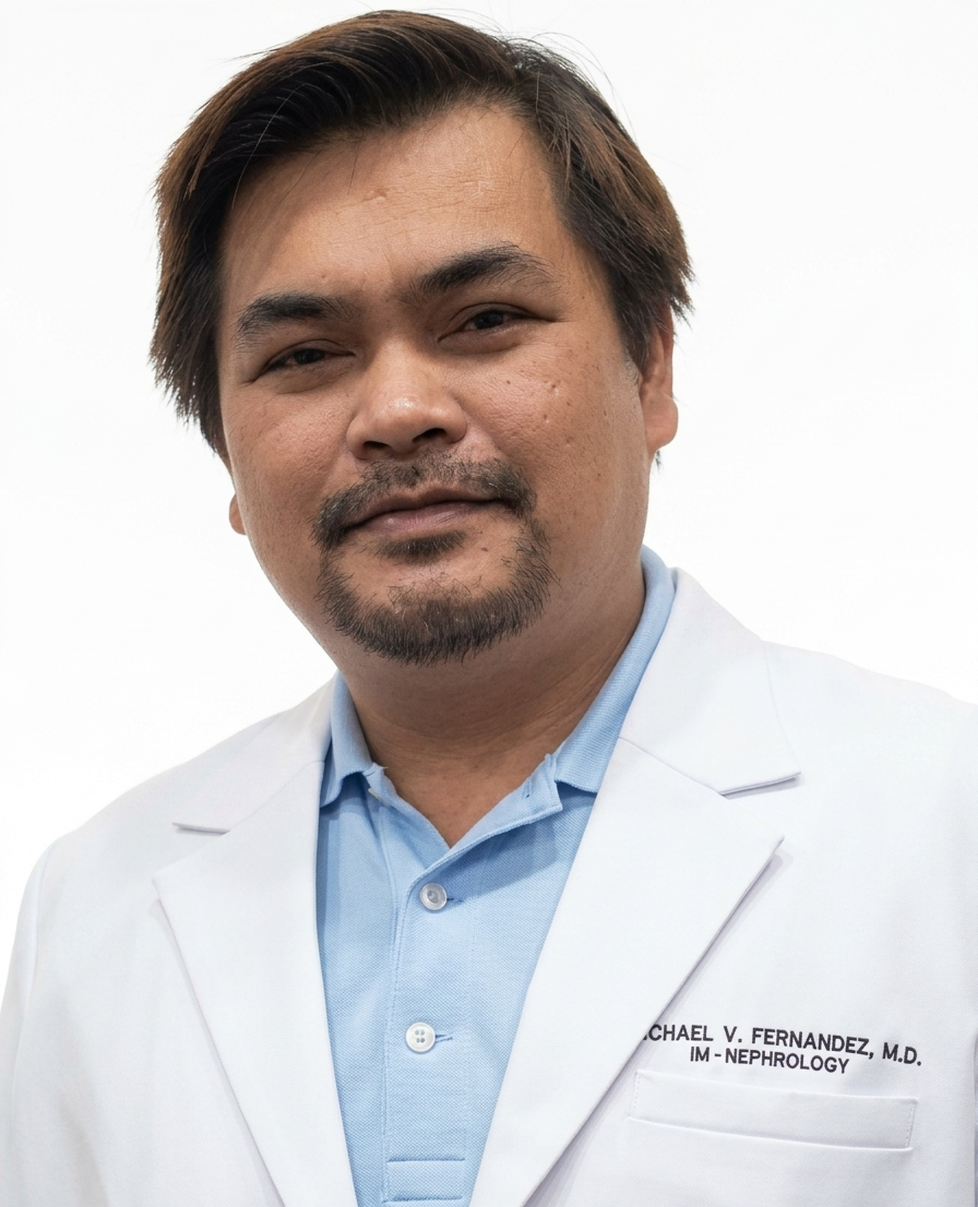 Portrait of Dr. Michael V. Fernandez.