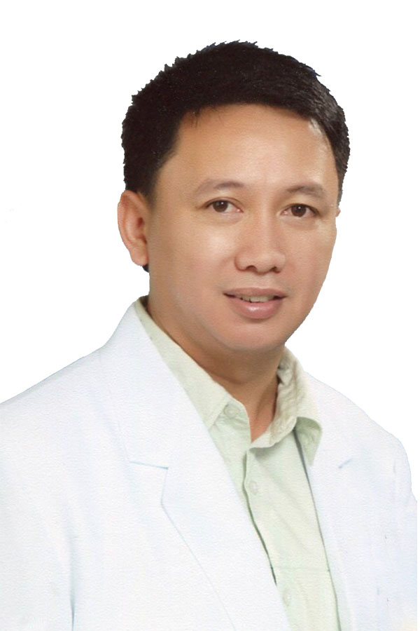 Portrait of Dr. Paquito Fuentes.