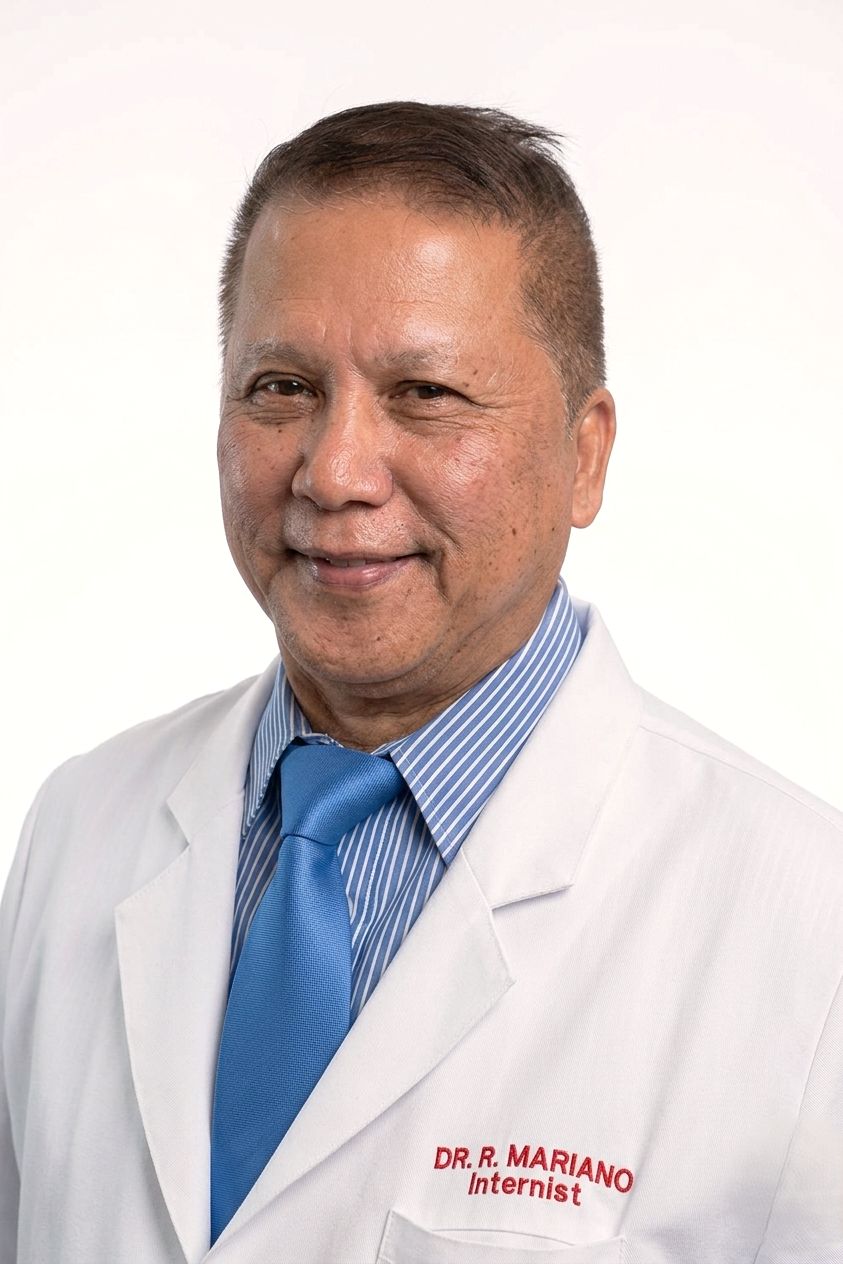 Portrait of Dr. Rogaciano M. Mariano.