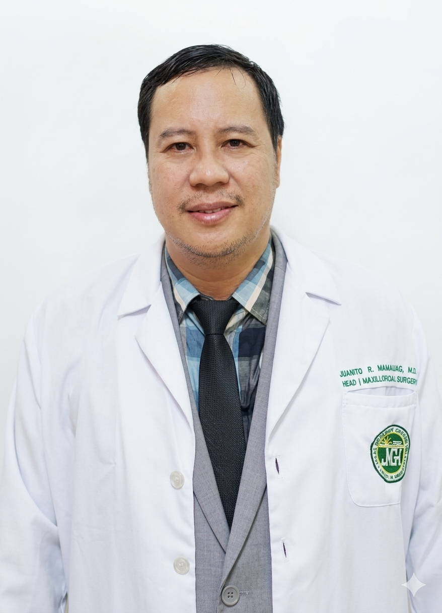 Portrait of Dr. Ronnie Mamaril.